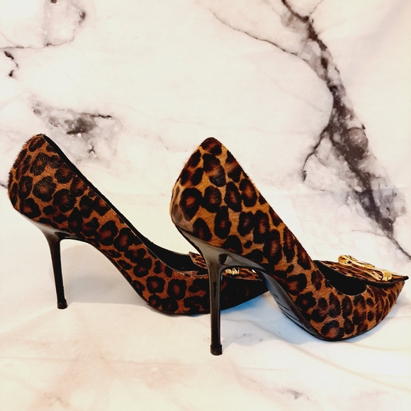 Burberry Prorsum Leopard Heels - Picture 5 of 9
